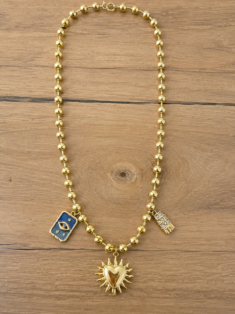 Collier femme acier inoxydable 316L