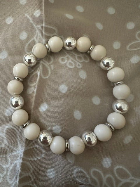 Bracelet élastique Améthyste ou Labradorite ou aventurine verte ou agate rivière